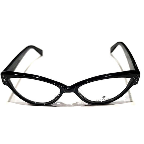 Seraphin LINDSAY 8531 Sm Black Cat Eye Eyeglasses 51-15 140 New main image 6